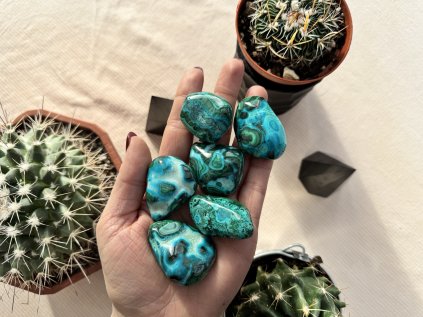 VALOUNKY MALACHIT S CHRYZOKOLOU