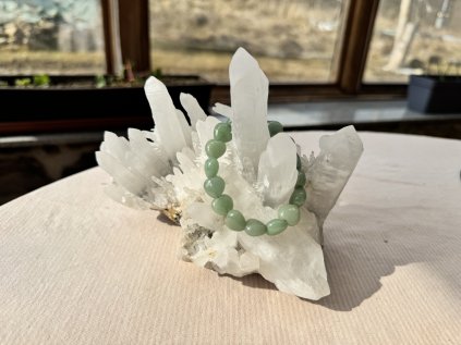 AVENTURÍNOVÝ SRDÍČKOVÝ NÁRAMEK