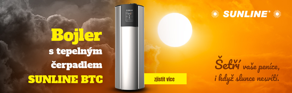 Bojler s tepelným čerpadlem SUNLINE BTC