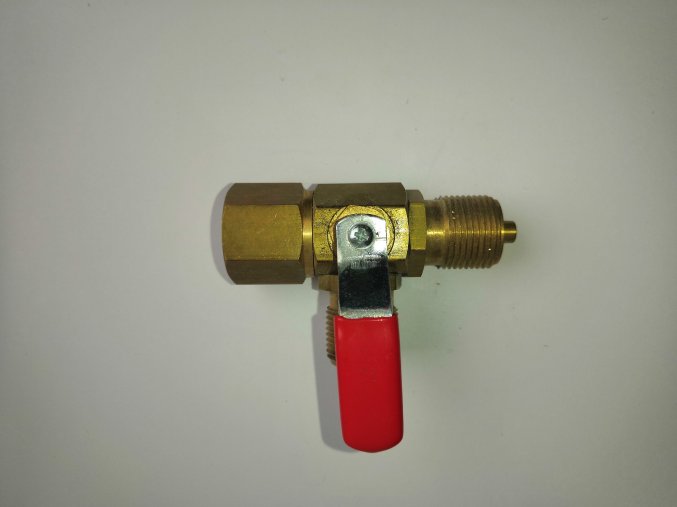 Kohout 3cestný TK2002L M20x1,5 Light PN25 voda červená páčka
