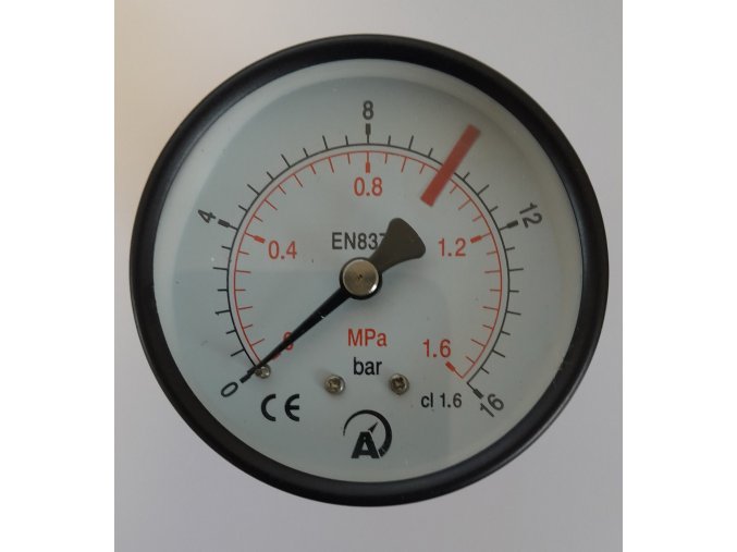 63mm zadní G1 4 0 16 bar 0 1,6 MPa č.r. 10 bar