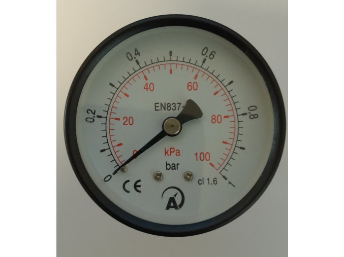 63mm zadní G1 4 0 1 bar 0 100 kPa
