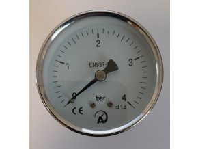 63mm 4 bar zadní G1 4 tvrdé pájení