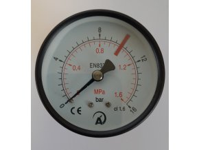 63mm zadní G1 4 0 16 bar 0 1,6 MPa č.r. 10 bar