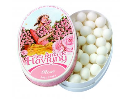 Oválná plechovka 50g růže (rose)