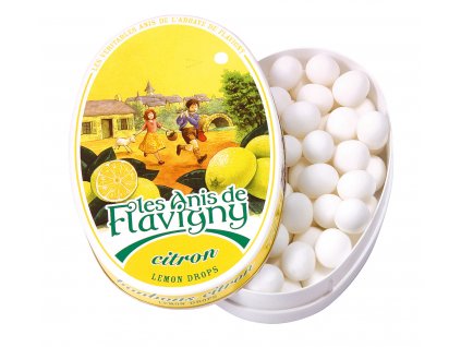 Oválná plechovka 50g citrón (lemon)