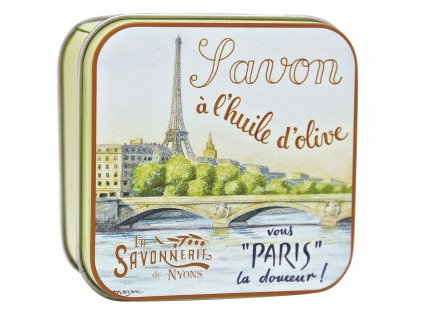 Mýdlo rose de mai v plechové dóze paříž 1 - seina