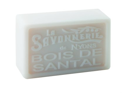 Obdelníkové mýdlo 100 gramové - Santalové dřevo
