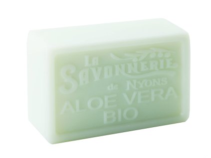Obdelníkové mýdlo 100 gramové - BIO Aloe Vera