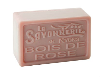 Obdelníkové mýdlo 100 gramové - Růžové dřevo