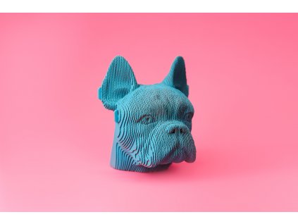 Cartonic - Designová 3D skládačka z eko-kartonu, Bulldog