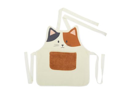 Zástěra,Kitty Calico,dětská,50 cm,polyester, 50x43x0,2