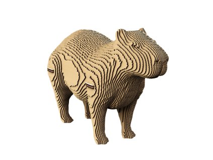 3D Puzzle skládačka Cartonic Capybara z eko-kartonu