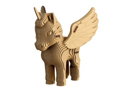 3D Puzzle skládačka Cartonic Pegas z eko-kartonu