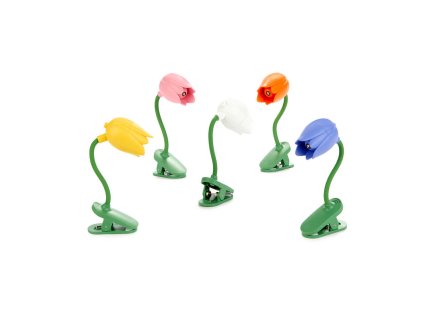 Lampička na knihu, Tulip, balení x20, plast, 11x2,5x4,3