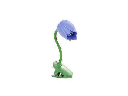 Lampička na knihu, Tulip, lila, plast, 11x2,5x4,3