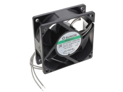 Sunon EC axiální ventilátor 70×70×25 mm, 115 V AC, 30 dB CF1072HVL-1000U-999