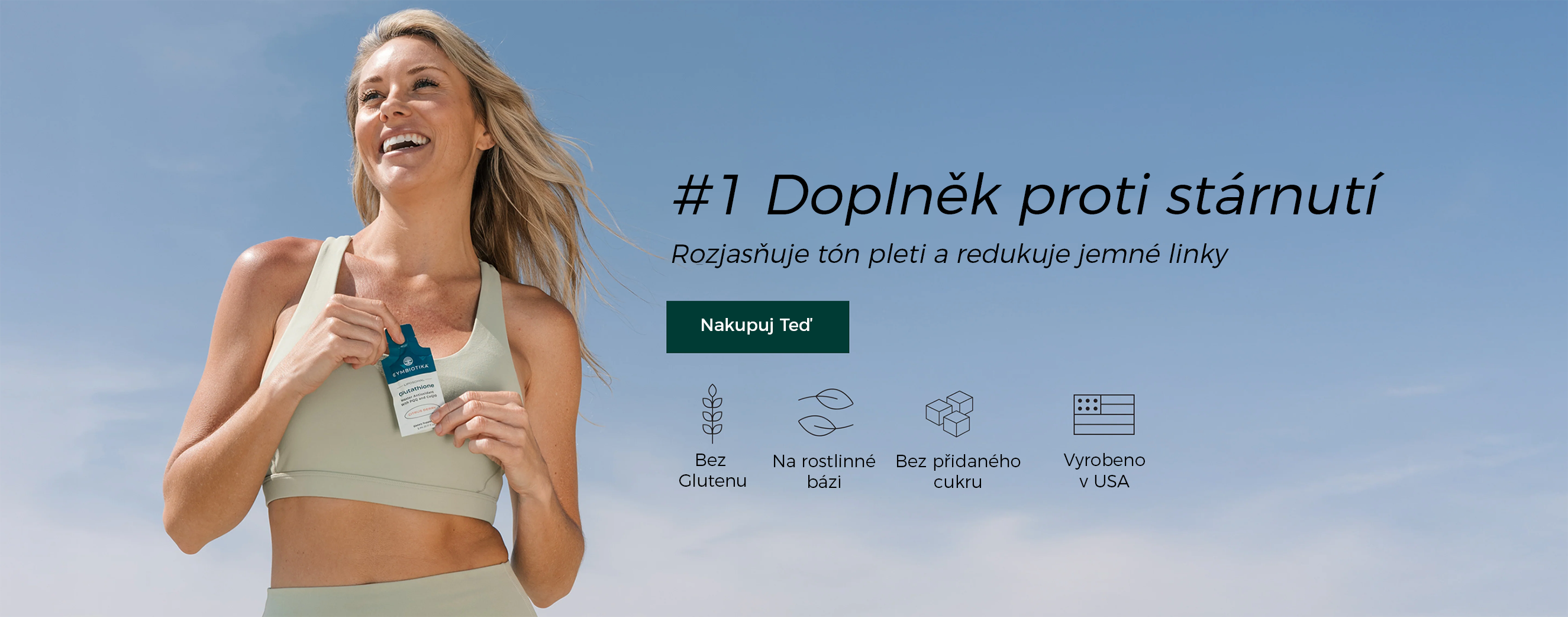 Liposomální GLUTATION s PQQ a CoQ10