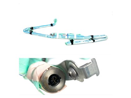 5E0880742 Poduszka powietrzna sufitowa ŠKODA OCTAVIA III (prawa) (Stan używany)