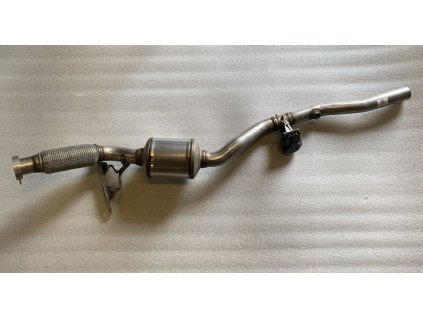 26010 5q0131701bg układ wydechowy z katalizatorem klapowym