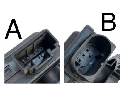 6Q1907511 V154 Serwomotor do regulacji cyrkulacji powietrza (TYP B)
