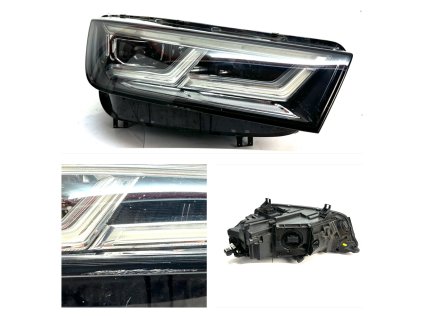 69859 80a941036 prawy reflektor led z wiązką matrycową audi q5