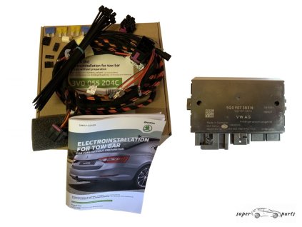 24534 zestaw okablowania 3v0055204c jednostka 5q0907383n