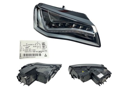 205561 4h0941030ag prawy przedni reflektor led audi a8