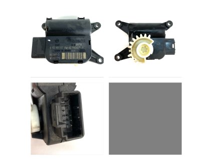 55865 1k0907511d v154 serwomotor do regulacji cyrkulacji powietrza