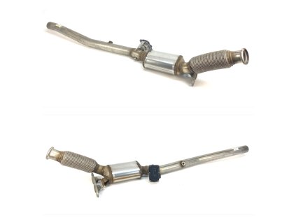 64736 3q0253059dn 5q0131701bq rura wydechowa z katalizatorem