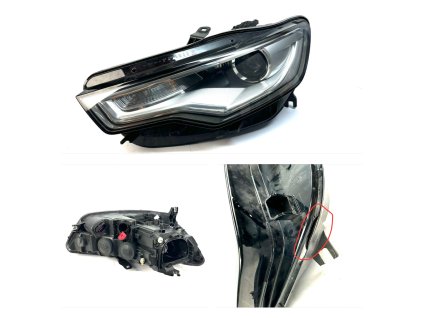 26574 4g0941005 reflektor przedni lewy audi a6 xenon