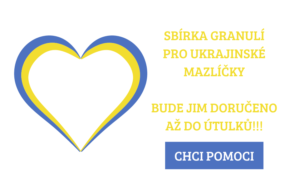 Materiální sbírka pro ukrajinské pejsky a kočičky