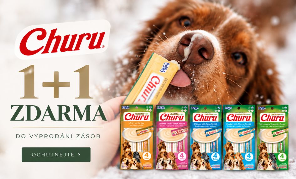 Churu DOG akce 1+ zdarma