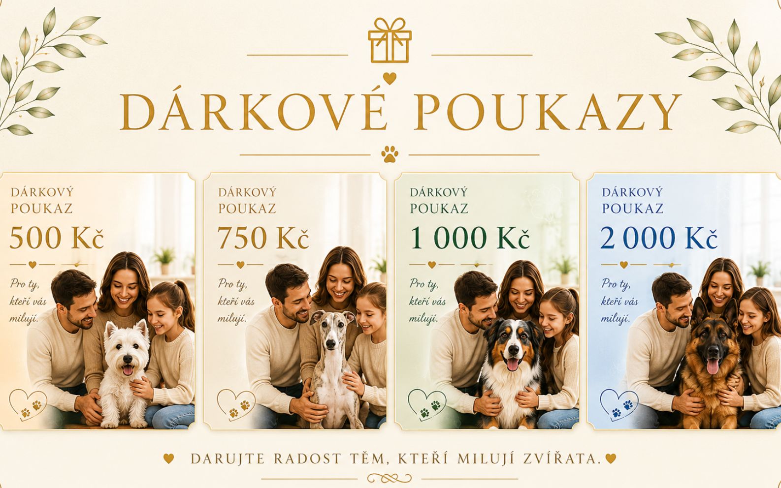 Dárkové poukazy Super-Granule.cz