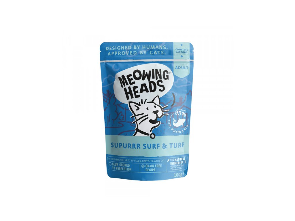 meowing heads surf turf 100g