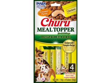 Churu Dog MEAL TOPPER KUŘE S DÝNÍ 4x14 g