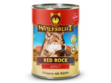[WB783922] Wolfsblut Adult Red Rock Känguru mit Kürbis Nassfutter 6 x 395 g