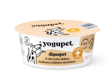 Yogupet JOGURT pro psy Digespet S OLIVOVÝM OLEJEM 110 g