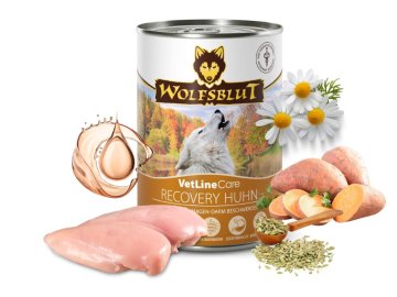 Wolfsblut VetLine Care RECOVERY KUŘE konzerva 395 g