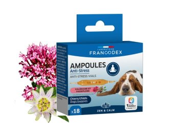 Francodex ANTI-STRESS ampulky pes, štěně 18x1 ml