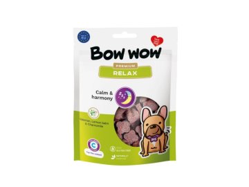 Bow wow PREMIUM RELAX s MEDUŇKOU a HEŘMÁNKEM 60 g
