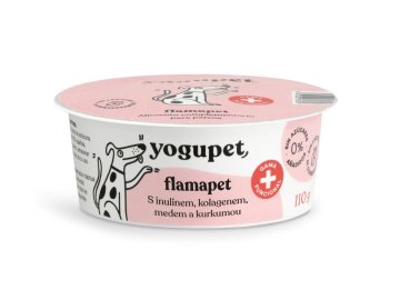 Yogupet JOGURT pro psy Flamapet – S KURKUMOU 110 g