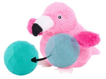 ZippyTuff Birdiez 2v1 – PLAMEŇÁK + MÍČEK 17 cm