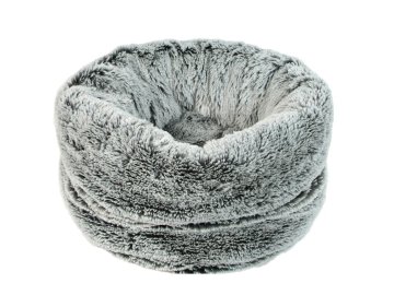 Pelíšek MUFINKA šedý melír 60 cm