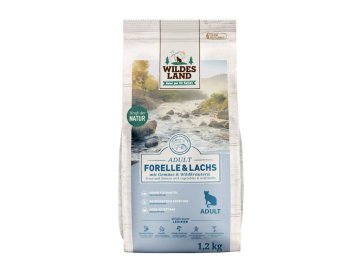 Wildes Land CAT Classic Adult PSTRUH A LOSOS 1,2 kg EXPIRACE 6/26