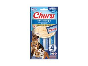 Churu Dog Fish – TUŇÁK 4×14 g