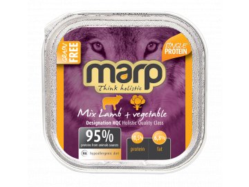 mix lamb pet food B