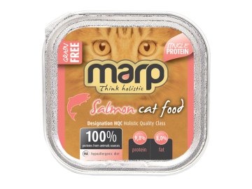 salmon cat food B