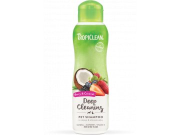 Tropiclean šampón lesní plody a kokos - hluboce čistící 355 ml