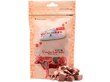 Yummeez Pure sušená hovězí srdíčka 35 g
